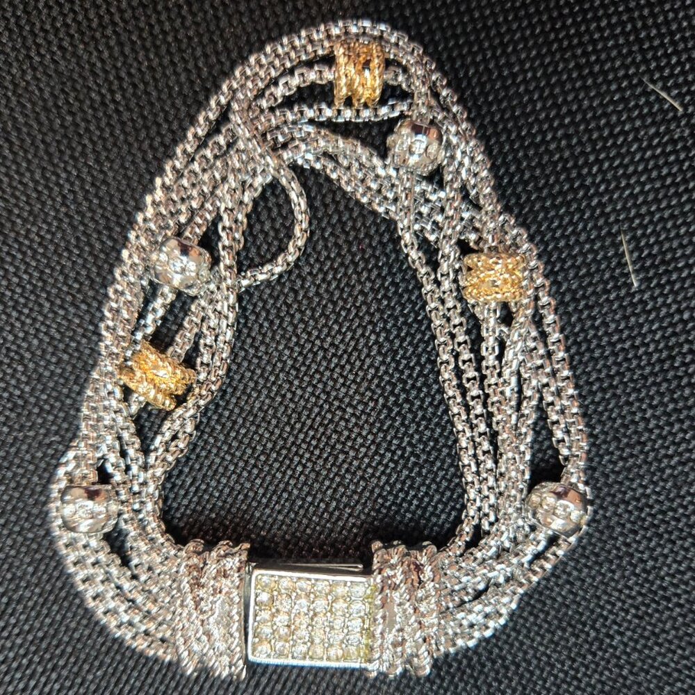 White House Black Market Mixed Metal Bracelet